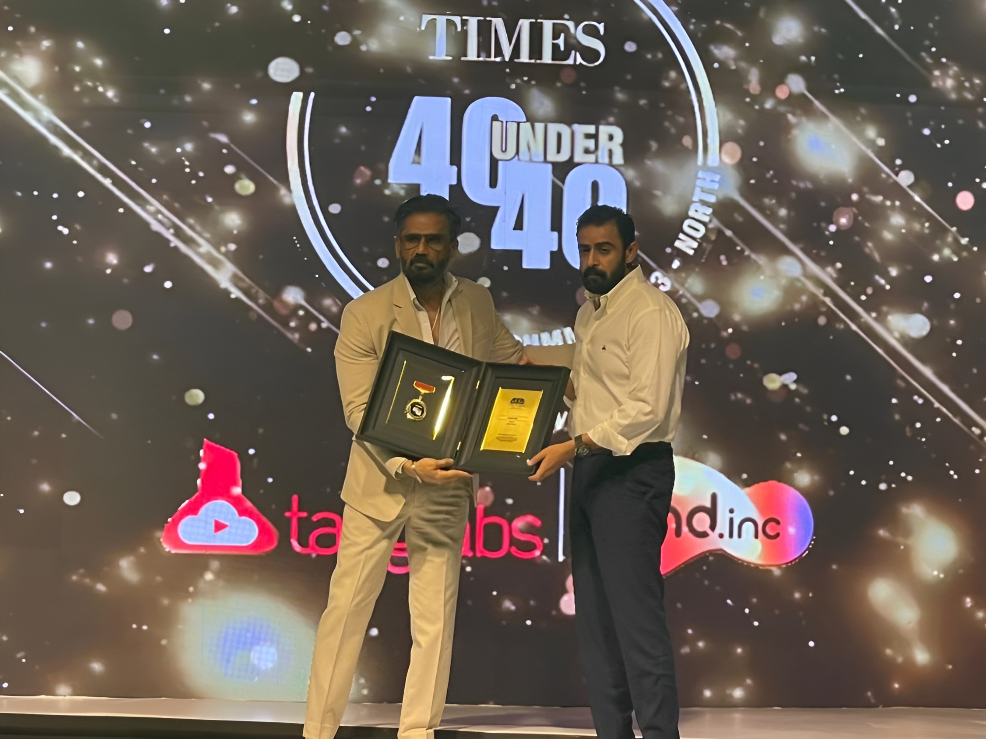 MR. KUNAL SETH HONORED AT TIMES 40 UNDER 40 AWARDS