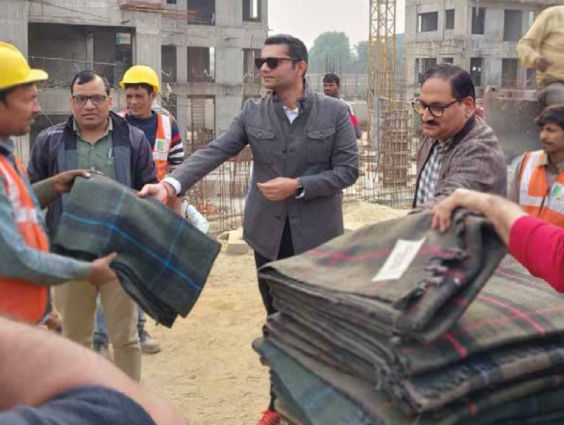Shalimar Blanket Distrubution CSR